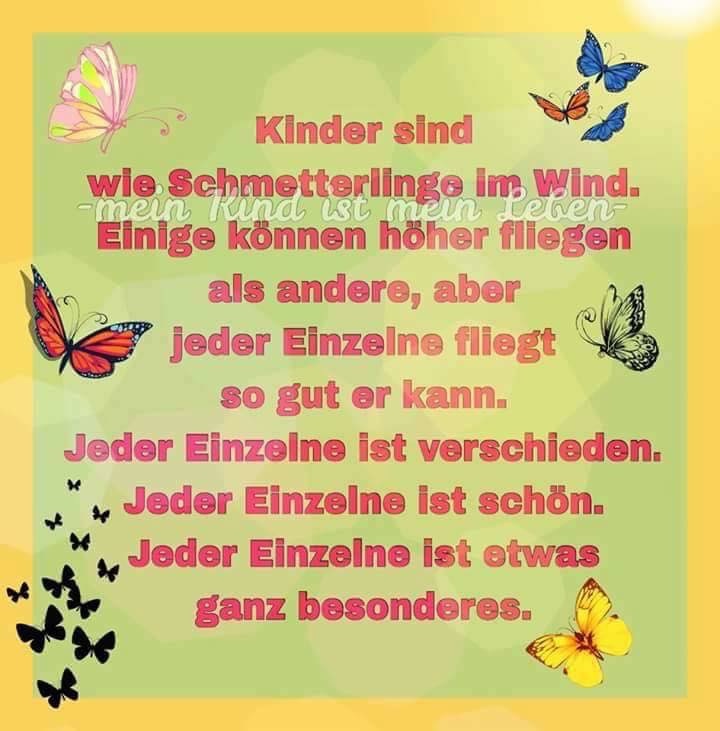 kinder sind wie schmetterlinge, Einzigartig* - - take-off-net.at